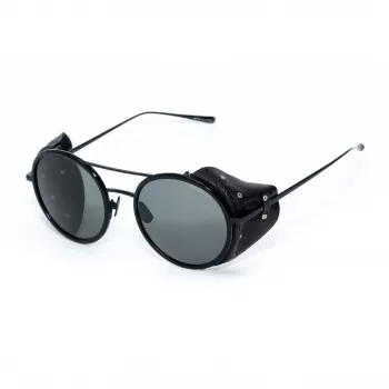 BELSTAFF PINNERNEGROCO Unisex Sunglasses - Juodas rėmelis, pilki lęšiai, 53/19/145 mm