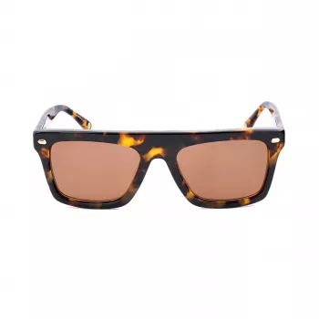 Belstaff Randford S153 Unisex Akiniai - Juodas Acetato Rėmelis, Pilki Polikarbonatiniai Lęšiai, 52mm