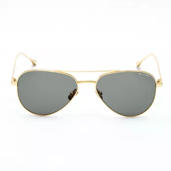 Belstaff Trialmasterdo Unisex Sunglasses - 55/18/135 mm - Black Acetate Frame - Grey Polycarbonate Lens - UV400