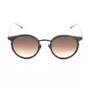 BELSTAFF Unisex Parkgate-S120 Akiniai - Juodas Acetato Rėmelis, Pilki Polikarbonato Lęšiai, UV400 Apsauga, 48/21/145 mm