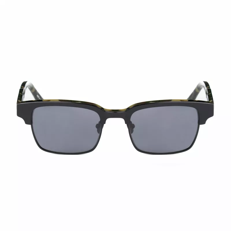 BELSTAFF Unisex Rampling-S103 Akiniai Nuo Saulės (52/20/145 mm) Juodas Rėmelis Pilki Lęšiai