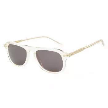 BELSTAFF Women Eyston-S044 Akiniai Nuo Saulės - Juodas Acetato Rėmelis, Pilki Lęšiai, 53mm