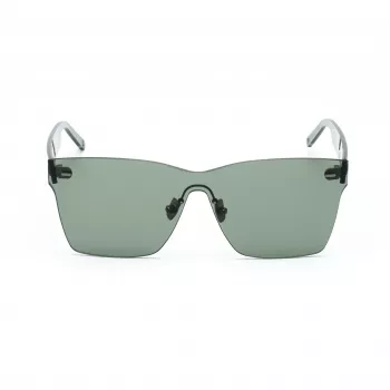 BELSTAFF Women Luminor-Verde Akiniai - Kvadratinis Acetato Rėmas, Pilkai Žali Lęšiai, UV400 Apsauga, 54 mm Lęšio Plotis