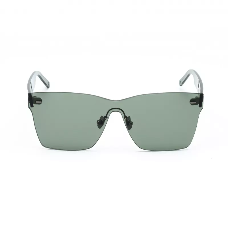 BELSTAFF Women Luminor-Verde Akiniai - Kvadratinis Acetato Rėmas, Pilkai Žali Lęšiai, UV400 Apsauga, 54 mm Lęšio Plotis