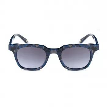 BELSTAFF Women's Boorman-S028 Square Sunglasses Black/Grey 48/23/148 mm