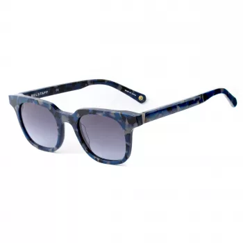 BELSTAFF Women's Boorman-S028 Square Sunglasses Black/Grey 48/23/148 mm