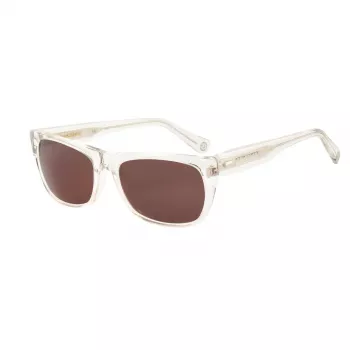 BELSTAFF Moteriški akiniai nuo saulės Hudson-S182 - Juodas acetato rėmelis, pilki polikarbonato lęšiai, 54/17/145 mm