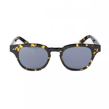 BELSTAFF Moteriški Marshall S064 Akiniai nuo Saulės - Juodas Acetato Rėmelis, Pilki Polikarbonato Lęšiai, 47/21/148 mm