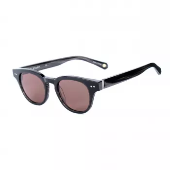 Belstaff moteriški akiniai nuo saulės Marshall MARSHALL-S063 (47/21/148 mm) – juodas acetatinis rėmelis, dūminiai stiklai