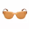 BELSTAFF Moteriški Akiniai Nuo Saulės TALBROOK-S203 – Kvadratinis Acetato Rėmelis, UV400 Apsauga, 50 mm Lęšiai