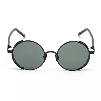 BELSTAFF Women Trophy II Akiniai Nuo Saulės - Juodas Acetato Rėmelis, Pilki Lęšiai, 53mm