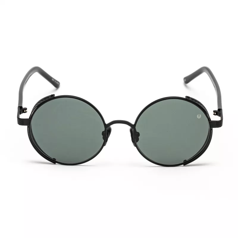 BELSTAFF Women Trophy II Akiniai Nuo Saulės - Juodas Acetato Rėmelis, Pilki Lęšiai, 53mm
