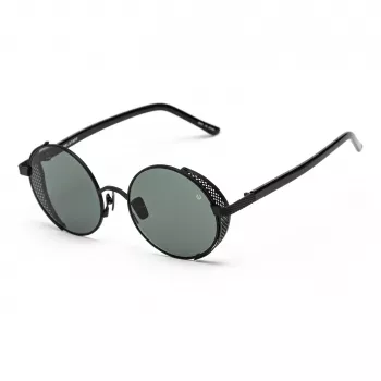 BELSTAFF Women Trophy II Akiniai Nuo Saulės - Juodas Acetato Rėmelis, Pilki Lęšiai, 53mm