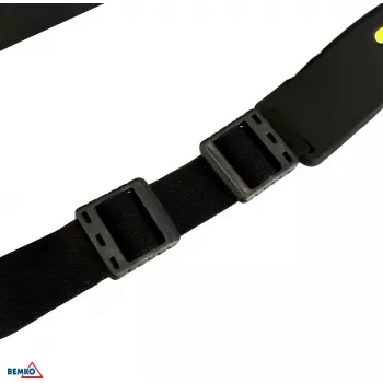 BEMKO C49-LTC01 Įkraunamas LED žibintuvėlis ant galvos, 1200mAh, 100 liumenų, IPX4, 80m šviesos spindulys