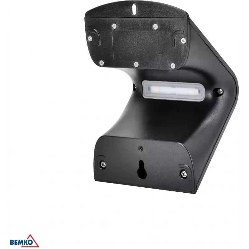 BEMKO TRINGO saulės energija varomas LED prožektorius 1.5W 220lm 4000K IP65 juodas su PIR jutikliu C83-SOT-001BL-PIR