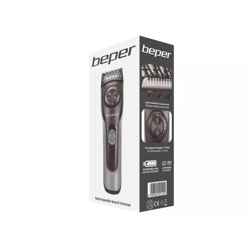 Beper 40.332 3,5 L rankinis oro gruzdintuvas 1300 W, juodas