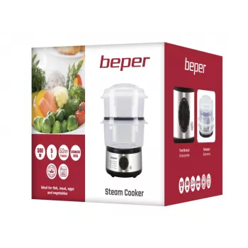 Beper BC.261 duonkepė 550W 12 programų 900g Nerūdijantis plienas