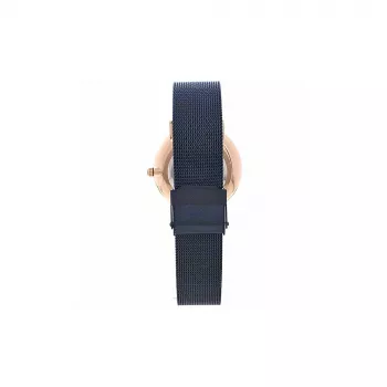 BERING Moteriškas laikrodis 13436-367 36mm nerūdijančio plieno tinklelio pilkas ciferblatas