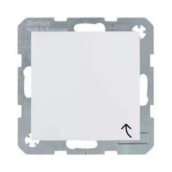 Berker 47528989 Kištukinis lizdas Schuko Type F 1-vietis IP44 Polar White Glossy S.1
