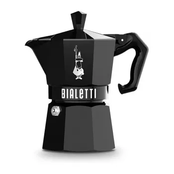 Bialetti MOKA EXCLUSIVE 3TZ Black (9065) Stovetop Espresso Maker