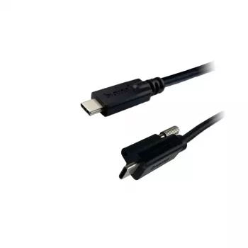 Biamp EasyConnect USB3-6-CC laidas – USB-C į USB-C, 6 pėdos, USB 3.2 Gen 2, 10 Gbps, 100W PD, 4K vaizdas, nailono pynė
