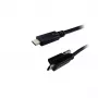 Biamp EasyConnect USB3-6-CC laidas – USB-C į USB-C, 6 pėdos, USB 3.2 Gen 2, 10 Gbps, 100W PD, 4K vaizdas, nailono pynė