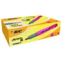 BIC Brite Liner Grip žymeklis, kaltinis antgalis, rožinis, 1,7–5,1 mm linijos plotis, 1 vnt.