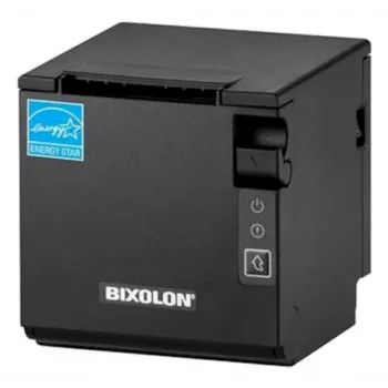 BIXOLON SRP-Q200 tiesioginio terminio spausdinimo kvitų spausdintuvas su USB ir Serial, priekiniu išėjimu, 203 DPI, automatiniu pjaustytuvu