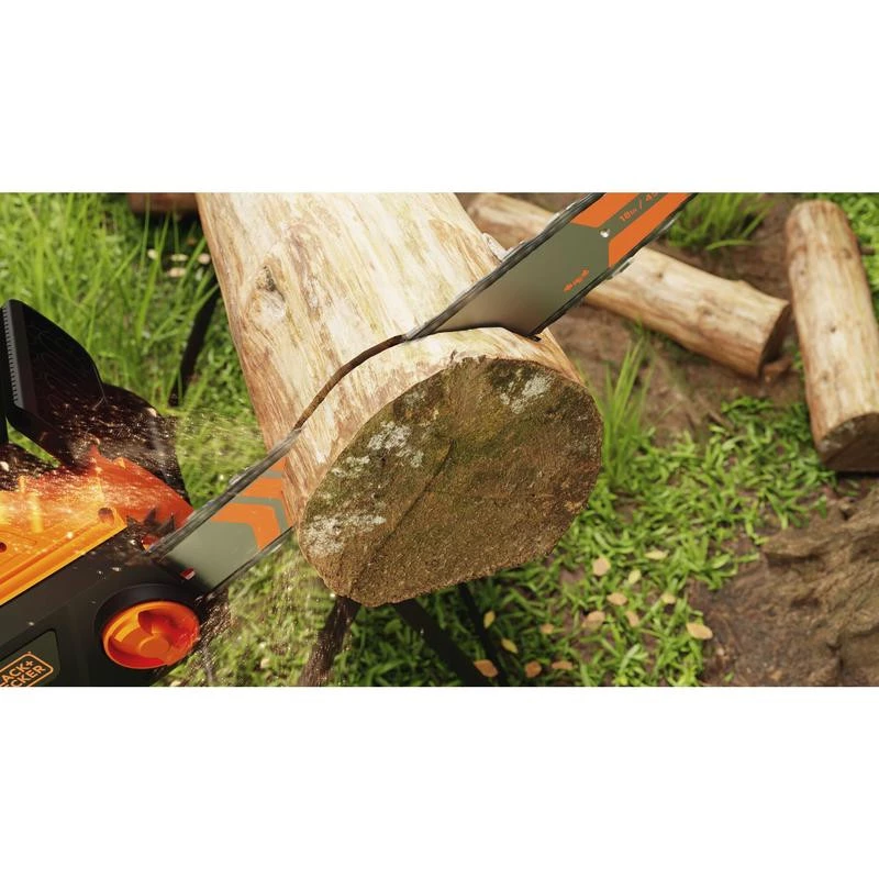 BLACK & DECKER BECS2245-QS 2200W elektrinis grandininis pjūklas 45 cm padanga