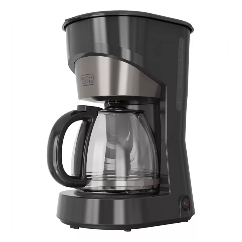 BLACK+DECKER BXCO1001E 1000 W 12 puodelių filtro kavos virimo aparatas, 1,5 l, juodas