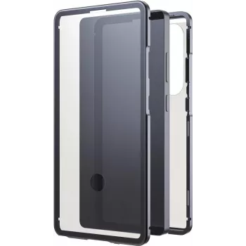 Black Rock 360° stiklinis dangtelis Samsung Galaxy S25 Ultra - viso korpuso apsauga, juodas 00229679