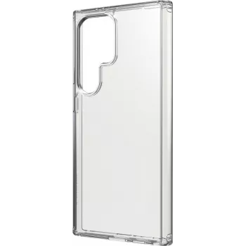 Black Rock Clear Protection dėklas, skirtas Samsung Galaxy S23 Ultra - permatomas TPU galinis dangtelis, sugeriantis smūgius, ne gelstantis, suderinamas su belaidžiu įkrovimu 00226130