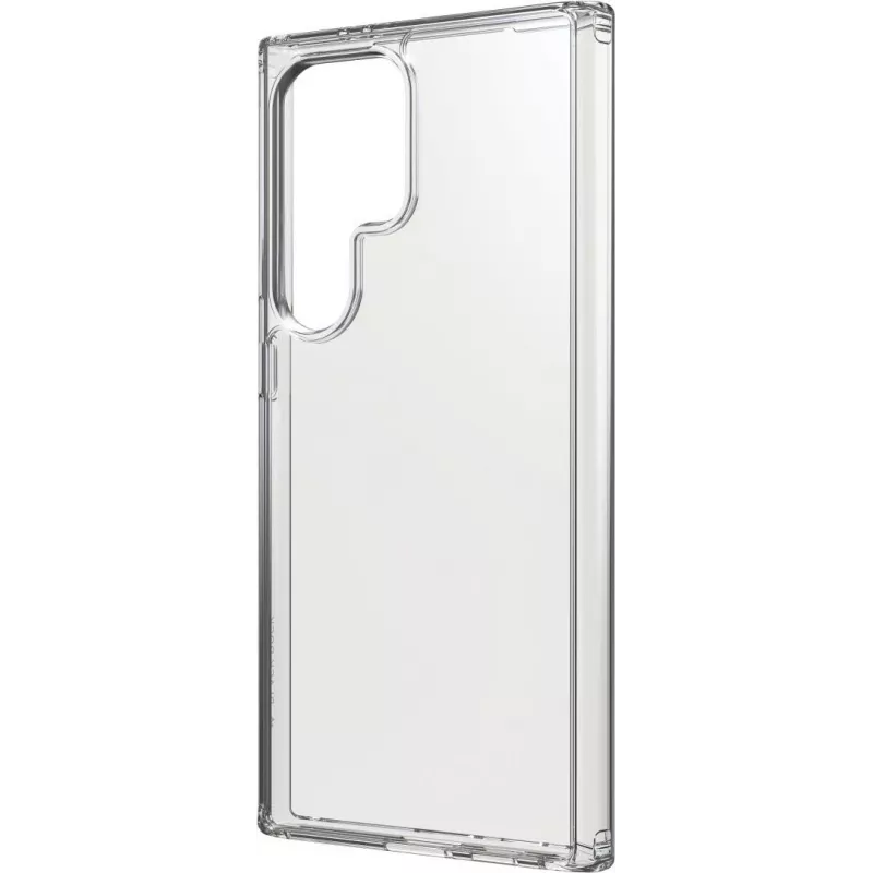 Black Rock Clear Protection dėklas, skirtas Samsung Galaxy S23 Ultra - permatomas TPU galinis dangtelis, sugeriantis smūgius, ne gelstantis, suderinamas su belaidžiu įkrovimu 00226130