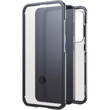 Black Rock Cover 360° stiklas, skirtas Samsung Galaxy S25, juodas 00229674