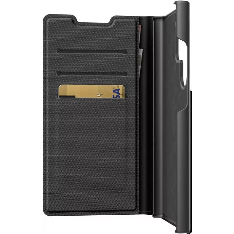 Black Rock The Classic Folio dėklas Samsung Galaxy S23 Ultra, juodas 00226129