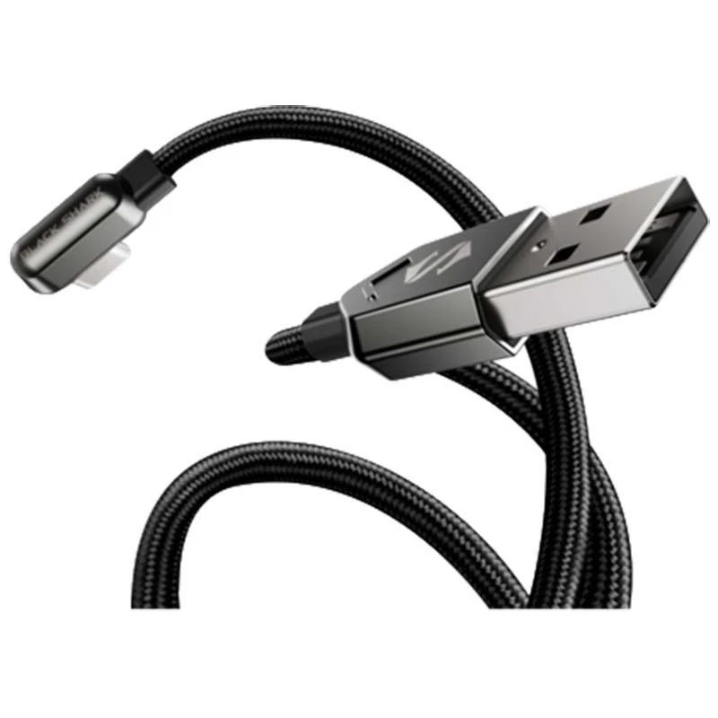 Black Shark USB-A į USB-C laidas 1,2 m juodas