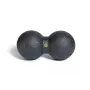 Blackroll DuoBall 8 cm fascijos masažo kamuolys - juodas