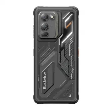 Blackview Fort 200 6/256GB Juodas išmanusis telefonas su 6.67 colio AMOLED 120Hz, 108MP kamera, 5050mAh 66W