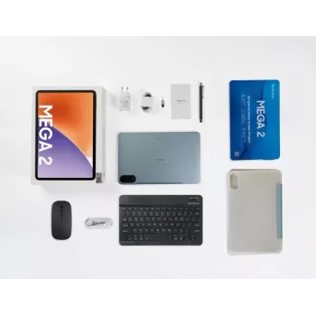 Blackview MEGA 2 Planšetė 11.52 inch 6/256GB 4G LTE Android 13 + Rinkinys (Klaviatūra, Dėklas, Rašiklis, Pelė) Žalia