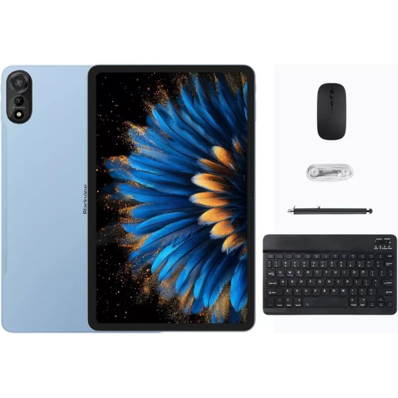 Blackview MEGA 2 Planšetė 11,52 inch 6/256GB 4G LTE Android 13 + Rinkinys (Klaviatūra, Dėklas, Rašiklis, Pelė) Žalia