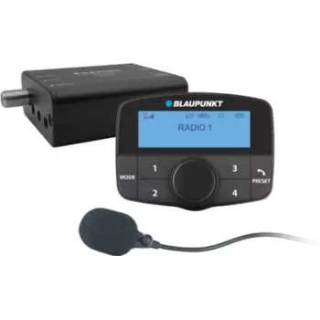 Blaupunkt DABNPLAY 550 DAB+ imtuvas su FM siųstuvu, Bluetooth laisvų rankų įranga, nuotolinio valdymo pulteliu, juodas 2 010 025 000 000