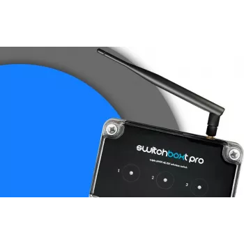 BLEBOX switchBoxT PRO išmanusis Wi-Fi jungiklis su temperatūros jutiklio įėjimu