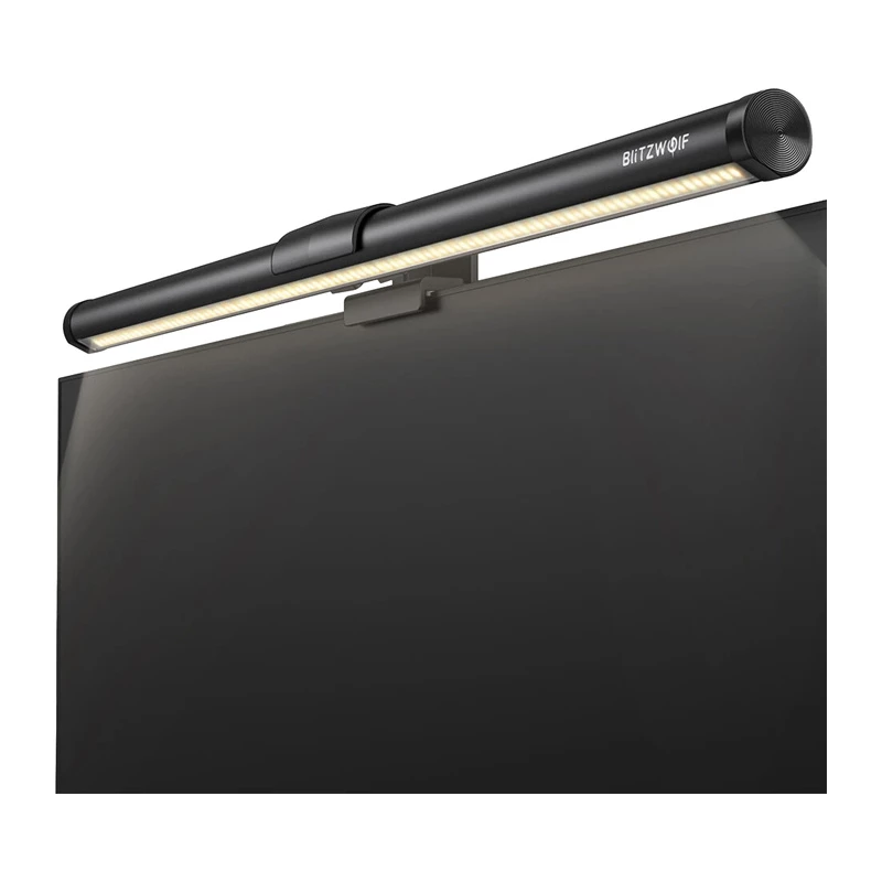 BlitzWolf BW-CML2 oro monitoriaus šviesa su CO2, TVOC, temperatūros ir drėgmės jutikliu – reguliuojama LED juosta, 2700-6500K, CRI Ra95, USB-C