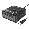 BlitzWolf BW-S28 260W GaN USB-C Įkrovimo Stotelė, 2xUSB-A, 3xUSB-C, 15W Belaidis Įkroviklis, Juoda