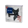BLOW 76-863# fiksuotas TV laikiklis prie sienos 42 colių ekranams, VESA iki 200x200, 25 kg, juodas