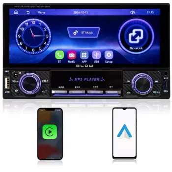 BLOW AVH-686B RDS MP3/USB/Micro SD/Bluetooth automobilinis radijas