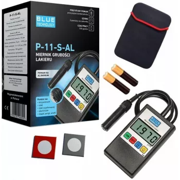 BLUE TECHNOLOGY Dažų storio matuoklis P-11-S-AL