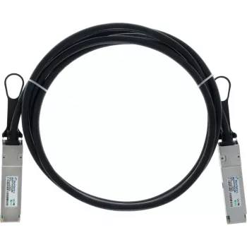 BLUELAN 400G QSFP112 tiesioginio prijungimo varinis kabelis, 1m, suderinamas su Supermicro CBL-NTWK-0912-QSFP-1