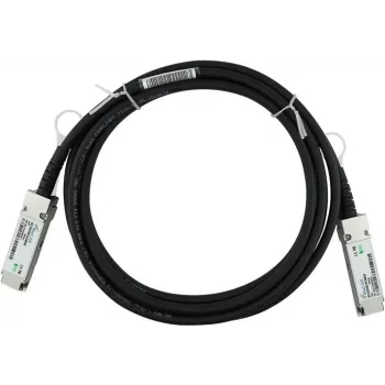 BLUELAN 40G-DACP-QSFP1M-BL suderinamas su Extreme Networks 40G QSFP+ Direct Attach Copper laidas, 40GBASE-CR4, 1m, pasyvus Twinax, PVC