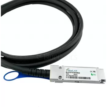 BlueLAN BL070701W1M30 Suderinamas QSFP56 Pasyvus Tiesioginio Pajungimo Varinis Laidas, 200 Gbps, 1m, 30 AWG